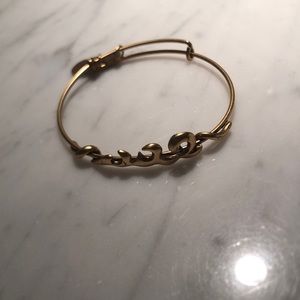 Alex and Ani wave bracelet